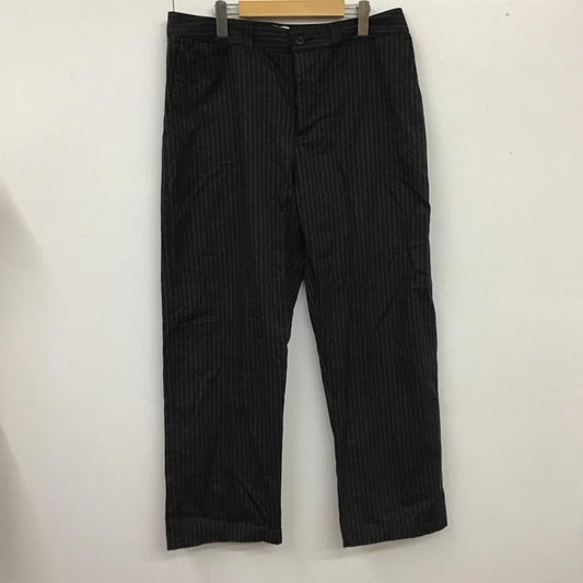 ナイキ NIKE パンツ チノパン dh2905-010 ストレートパンツ カジュアルパンツ ワイドパンツ XL ストライプ 黒 / ブラック / X 灰 / グレー /  メンズ USED 古着 中古 10114174
