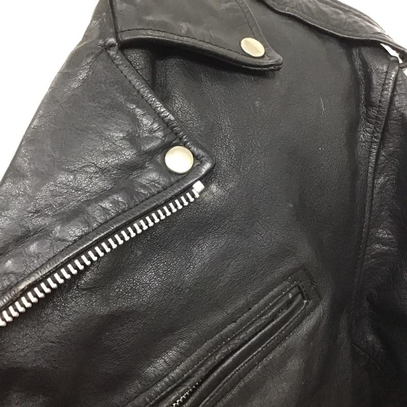 古着 USED ジャケット、上着 レザージャケット FMC 46 無地 黒 / ブラック /  メンズ USED 古着 中古 10124532