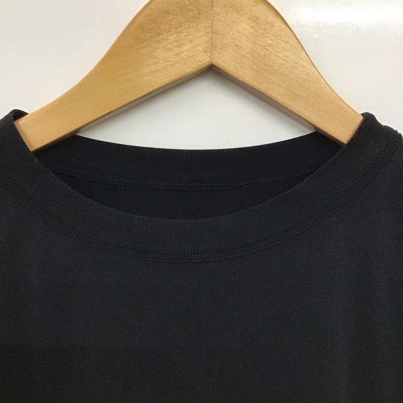ヨーコサカモト YOKO SAKAMOTO Tシャツ 半袖 半袖カットソー プリントTシャツ クルーネックカットソー 無地 黒 / ブラック /  メンズ USED 古着 中古 10150891