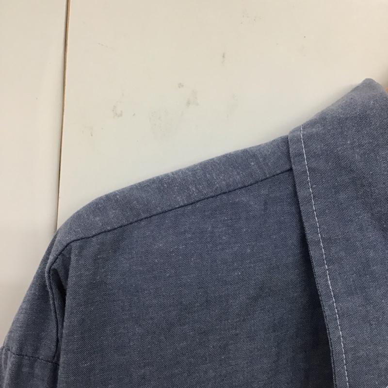 ディッキーズ Dickies シャツ、ブラウス 長袖 長袖シャツ 無地シャツ カラーシャツ XL 無地 インディゴ / インディゴ /  メンズ USED 古着 中古 10134699