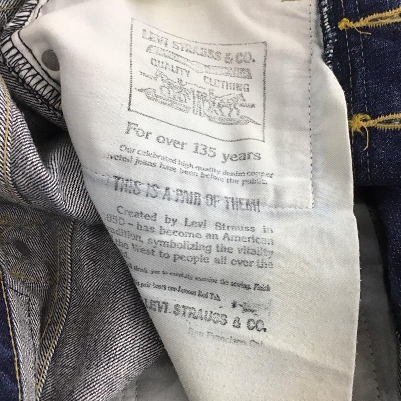 リーバイストラウスアンドコー Levi Strauss & co. パンツ デニム、ジーンズ デニムパンツ スリムパンツ カジュアルパンツ 29インチ 無地 インディゴ / インディゴ /  メンズ USED 古着 中古 10139184