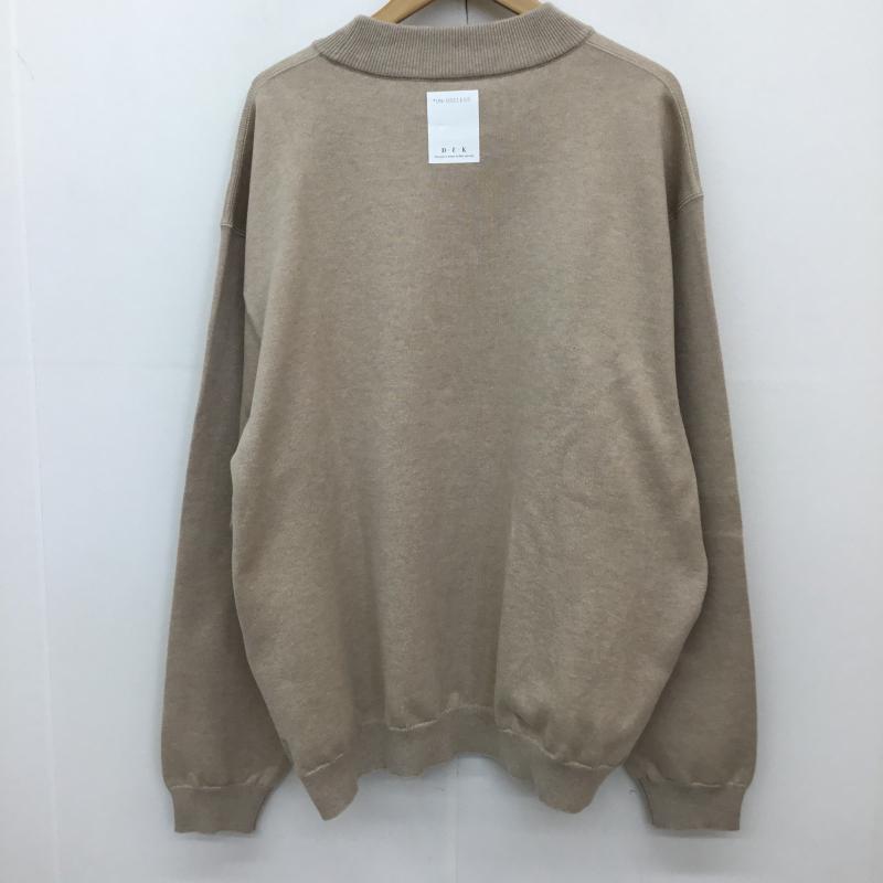 ＵＳフルギ US古着 ニット、セーター 長袖 UN-USELESS 3 無地 茶 / ブラウン /  メンズ USED 古着 中古 10139207