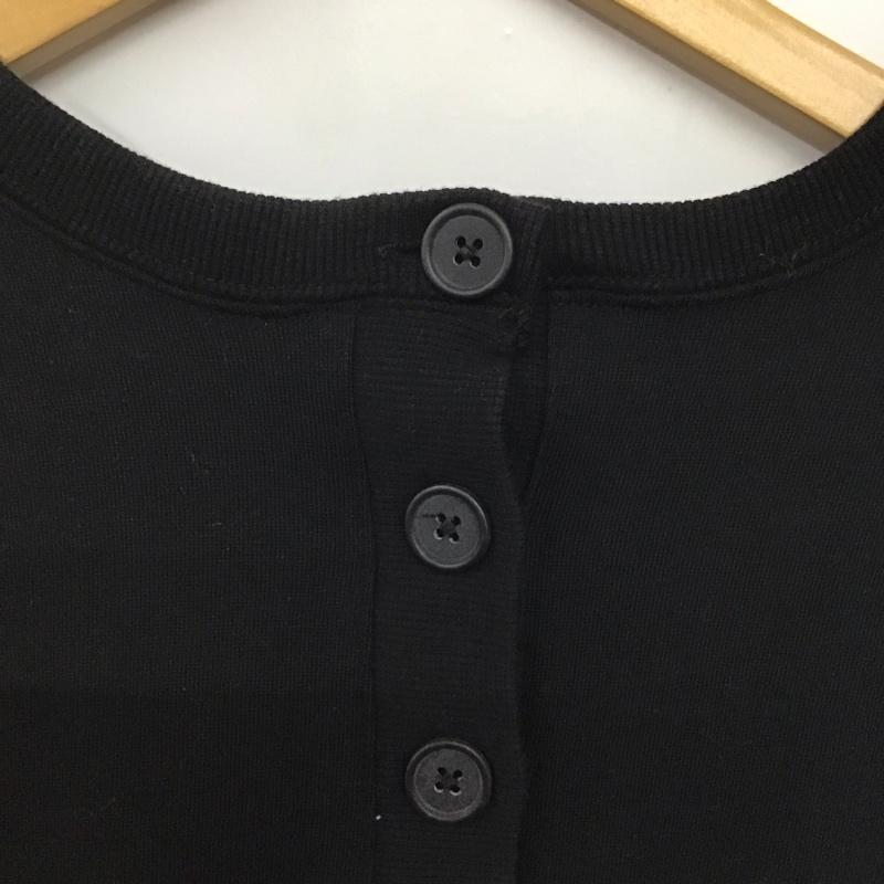 ジャバ Java トレーナー 長袖 長袖トレーナー スウェット クルーネック プルオーバー S ロゴ、文字 黒 / ブラック /  レディース USED 古着 中古 10142652