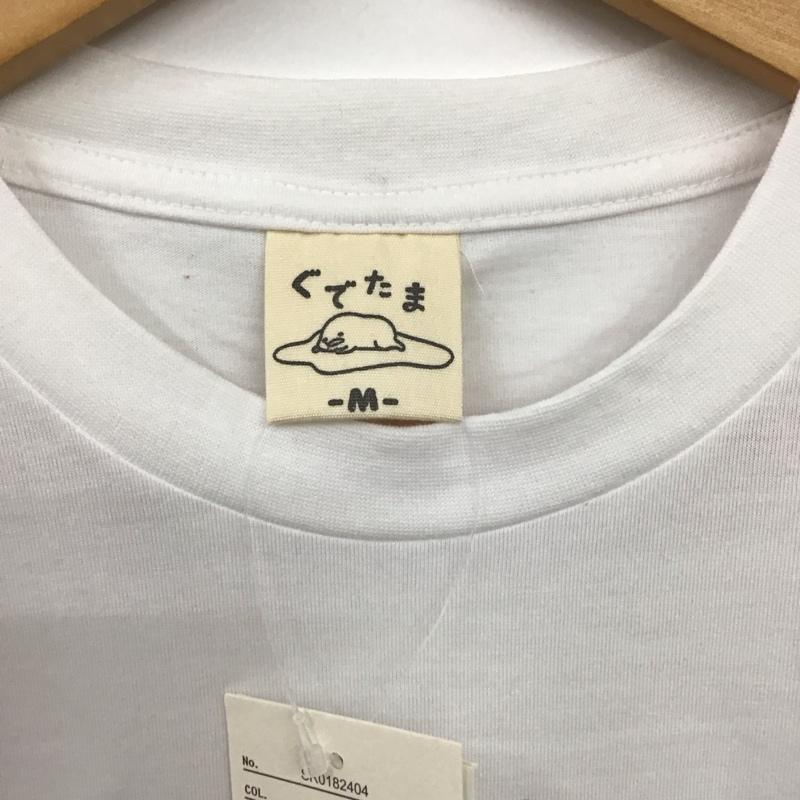 古着 USED Tシャツ 半袖 ぐでたま M キャラクター X プリント 白 / ホワイト /  レディース USED 古着 中古 10147657