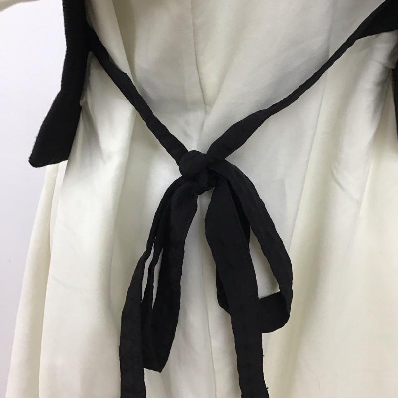 オリーブデオリーブ OLIVE des OLIVE カットソー 長袖 220540 レイヤード風 M 無地 黒 / ブラック / X 白 / ホワイト /  レディース USED 古着 中古 10117226
