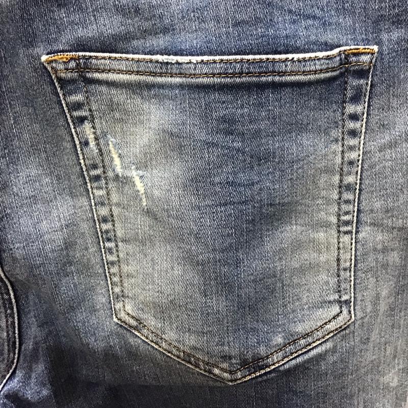 ディーゼル DIESEL パンツ デニム、ジーンズ デニムパンツ ストレートパンツ ワイドパンツ カジュアルパンツ 34 無地 インディゴ / インディゴ /  メンズ USED 古着 中古 10116340