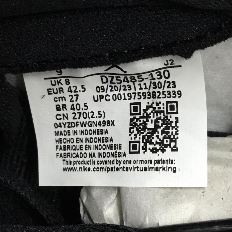 ナイキ NIKE スニーカー スニーカー DZ5485 130 AIR JORDAN 1 RETRO HIGH OG 27cm 箱有 27.0cm ロゴ、文字 白 / ホワイト / X 黒 / ブラック / X 薄緑 / ライトグリーン /  メンズ USED 古着 中古 10112844