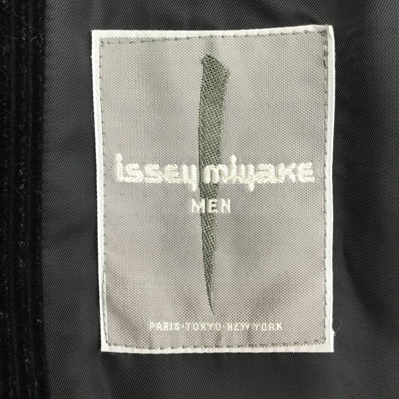 イッセイミヤケメン ISSEYMIYAKEMEN ジャケット、上着 ジャケット、ブレザー コーデュロイ　テーラードジャケット S 無地 黒 / ブラック /  メンズ USED 古着 中古 10138693