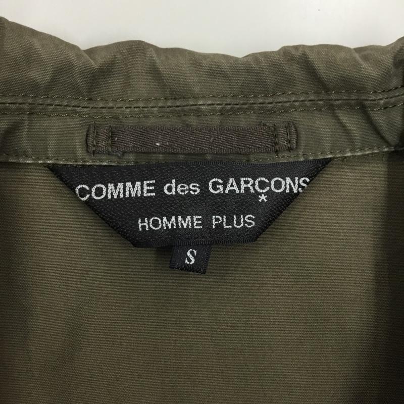 コムデギャルソンオムプリュス COMME des GARCONS HOME PLUS ジャケット、上着 ジャケット、ブレザー カジュアルジャケット カラージャケット ポケットジャケット アウター S 無地 カーキ / カーキ /  メンズ USED 古着 中古 10121925