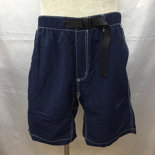 コロンビア Columbia パンツ ショートパンツ ナイロンパンツ XL 無地 紺 / ネイビー /  メンズ USED 古着 中古 10108793
