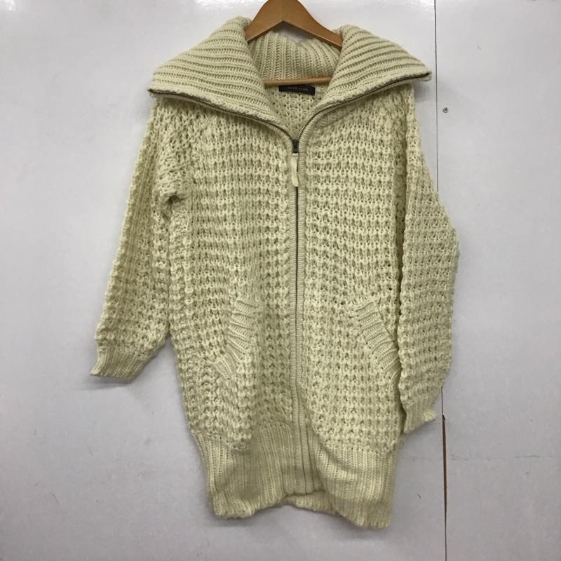 スコットクラブ SCOTCLUB カーディガン 長袖 無地 白 / ホワイト /  レディース USED 古着 中古 10142752