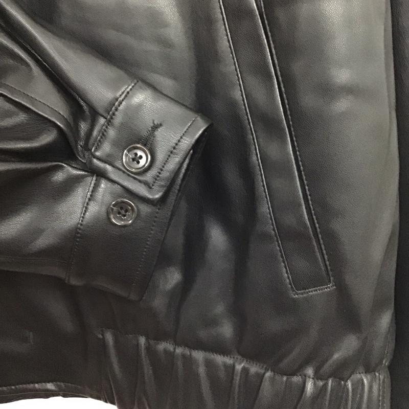 ウィム バイ リドム WYM LIDNM ジャケット、上着 ジャケット、ブレザー wyjk479 ジャケット アウター フェイクレザージャケット M 無地 黒 / ブラック /  メンズ USED 古着 中古 10138592