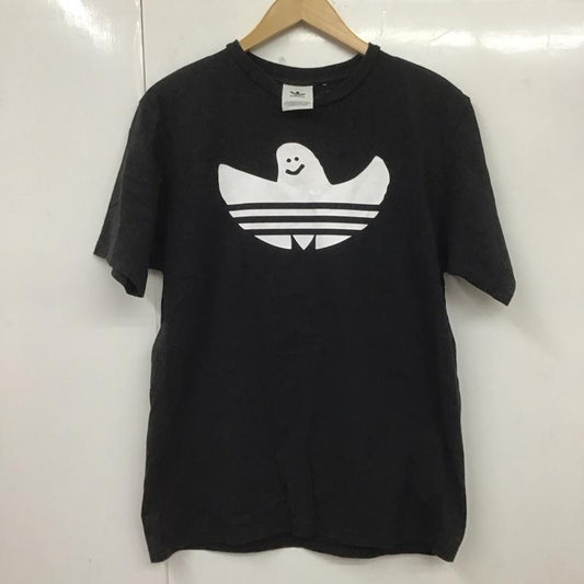 アディダスオリジナルス adidas originals Tシャツ 半袖 GK2905 グラフィックシュムーTシャツマークゴンザレス トレフォイル 半袖カットソー プリントTシャツ L プリント 黒 / ブラック /  メンズ USED 古着 中古 10107986
