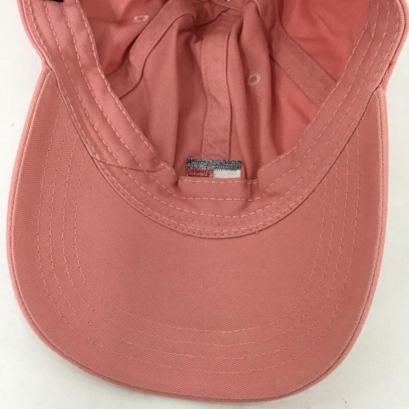 トミーヒルフィガー TOMMY HILFIGER 帽子 キャップ C8878C6524-670 コットン ワンポイント 桃 / ピンク /  レディース USED 古着 中古 10129006