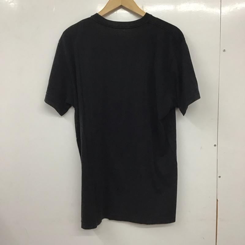 ラッツ RATS Tシャツ 半袖 半袖カットソー プリントTシャツ クルーネックカットソー XL ロゴ、文字 黒 / ブラック /  メンズ USED 古着 中古 10137031