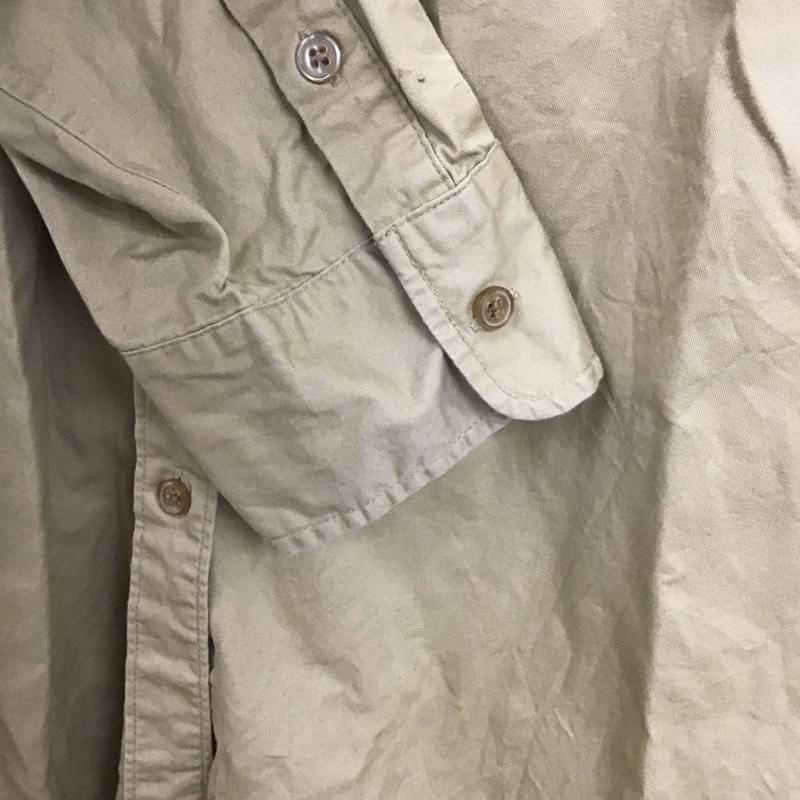 ローリーズファーム LOWRYS FARM シャツ、ブラウス 長袖 FREE 無地 ベージュ / ベージュ /  レディース USED 古着 中古 10147900