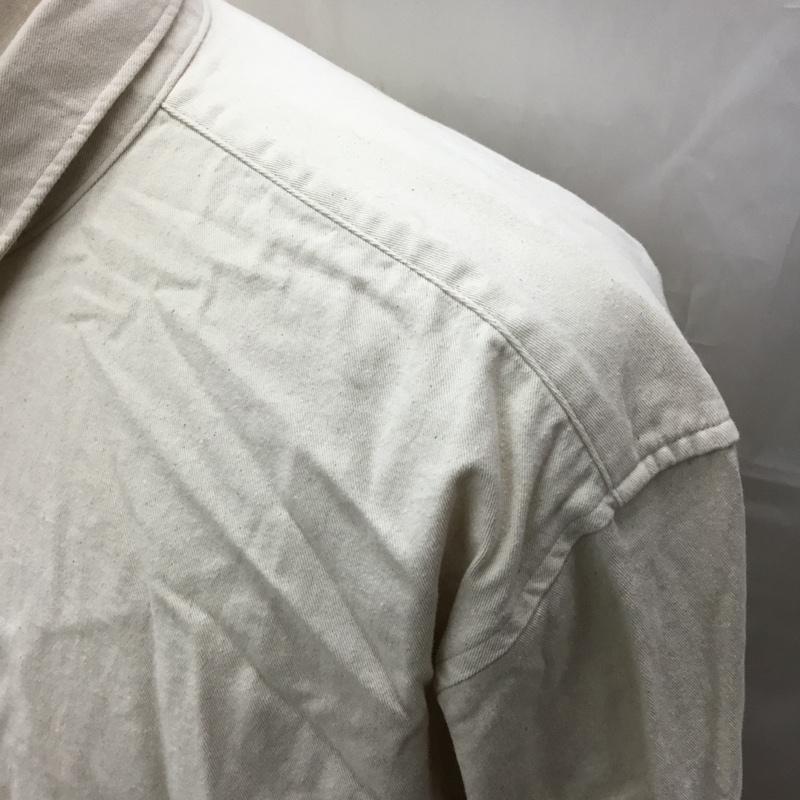 ジャーナルスタンダード JOURNAL STANDARD シャツ、ブラウス 長袖 21-050-600-2030-3-0 M 無地 アイボリー / アイボリー /  メンズ USED 古着 中古 10112909