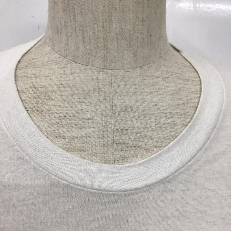 ヘインズ HANES Tシャツ 半袖 半袖カットソー プリントTシャツ クルーネックカットソー 80s L プリント 白 / ホワイト /  メンズ USED 古着 中古 10107009