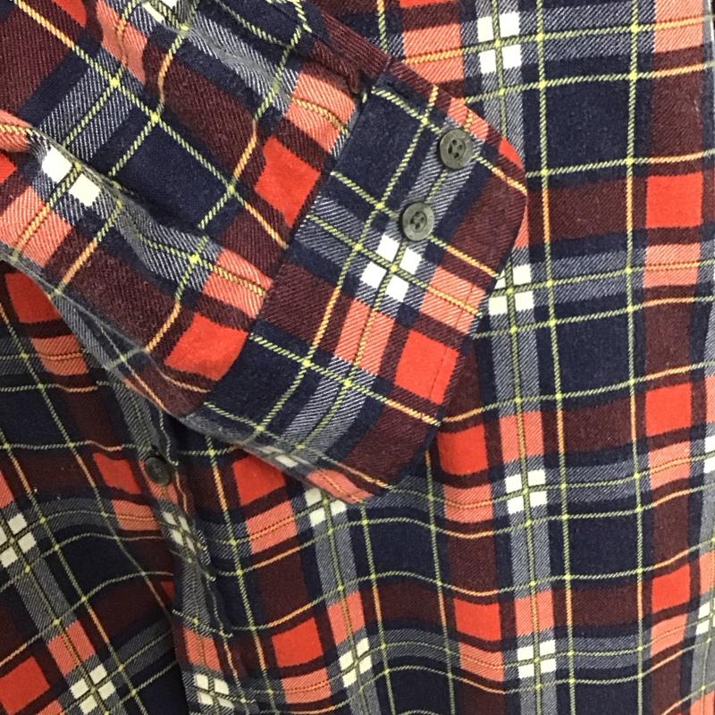 エフエイティー FAT シャツ、ブラウス 長袖 F/04-FW/SH-02 ネルシャツ チェックシャツ 長袖シャツ カジュアルシャツ チェック マルチカラー / マルチカラー /  メンズ USED 古着 中古 10109859