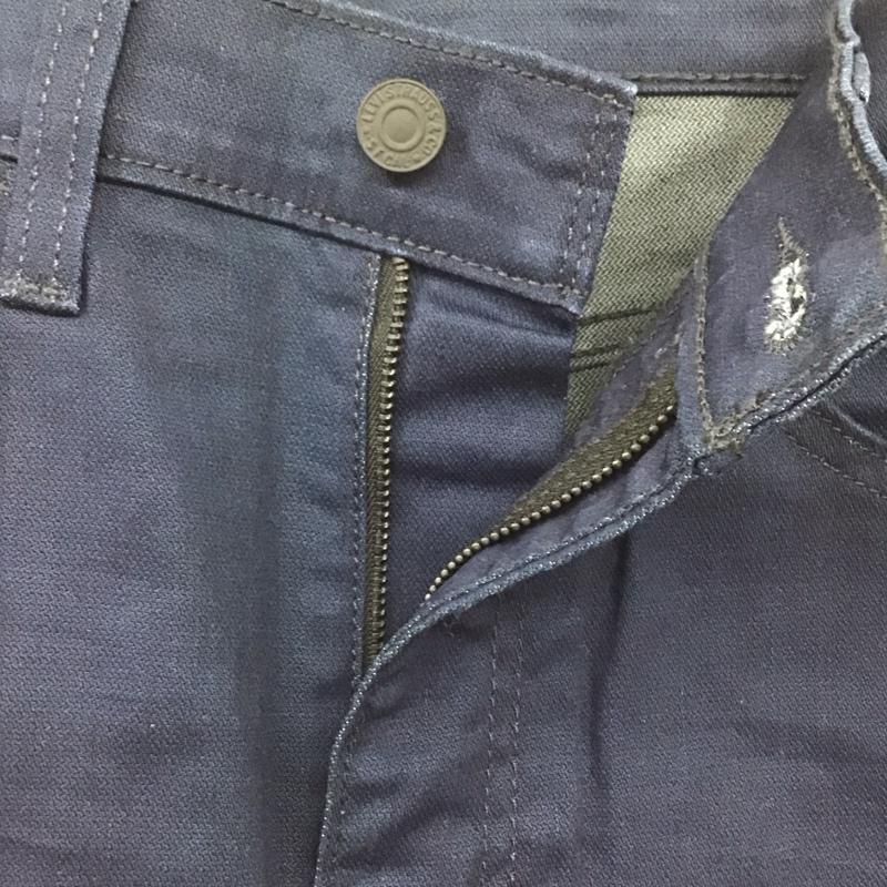 リーバイストラウスアンドコー Levi Strauss & co. パンツ デニム、ジーンズ デニムパンツ スリムパンツ ストレッチパンツ ジーンズ 32インチ 無地 紺 / ネイビー /  メンズ USED 古着 中古 10107296