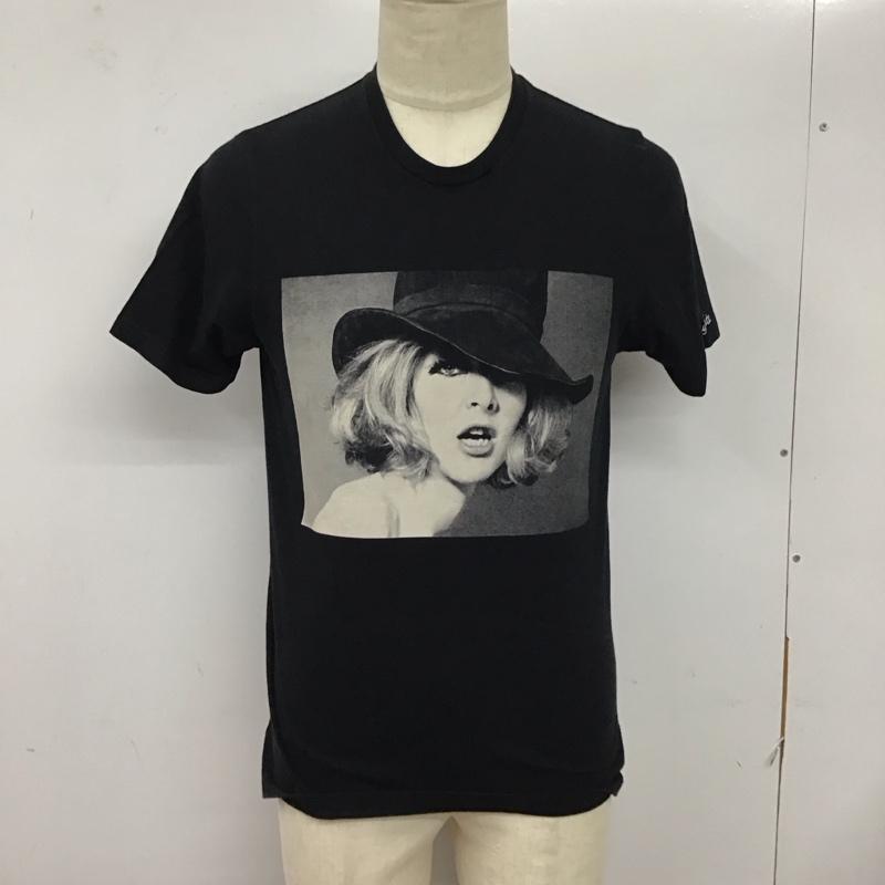 スティーロ Stie-lo Tシャツ 半袖 M プリント 黒 / ブラック /  メンズ USED 古着 中古 10117216