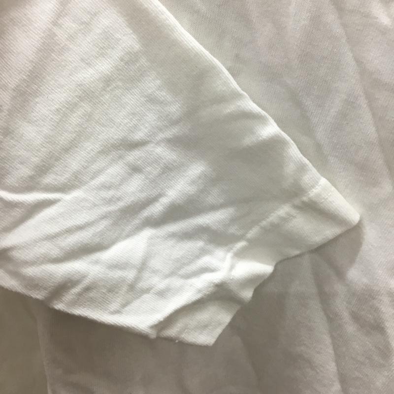 リュウジカミヤマ RYUJI KAMIYAMA Tシャツ 長袖 BHM-78360-B 鉄腕アトム 手塚治虫 生誕90周年記念 L ロゴ、文字 白 / ホワイト / X 赤 / レッド /  メンズ USED 古着 中古 10119284