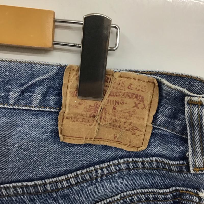 リーバイストラウスアンドコー Levi Strauss & co. パンツ ショートパンツ デニムパンツ ショートパンツ ハーフパンツ 無地 インディゴ / インディゴ /  メンズ USED 古着 中古 10129662