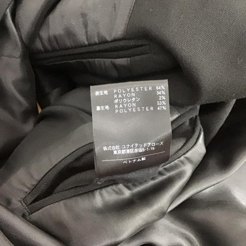 ビューティアンドユースユナイテッドアローズ BEAUTY&YOUTH UNITED ARROWS ジャケット、上着 ジャケット、ブレザー カジュアルジャケット アウター カラージャケット M 無地 黒 / ブラック /  メンズ USED 古着 中古 10149606