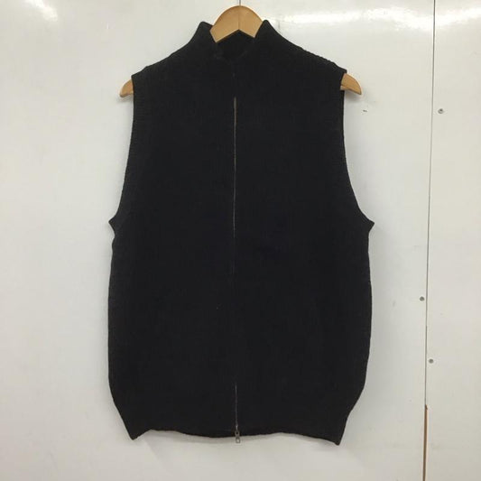 バラストアーク BALLAST ARK ベスト ベスト ba08-v001 WOOLDRIVERSVEST ジップアップニットベスト FREE 無地 紺 / ネイビー /  メンズ USED 古着 中古 10139315