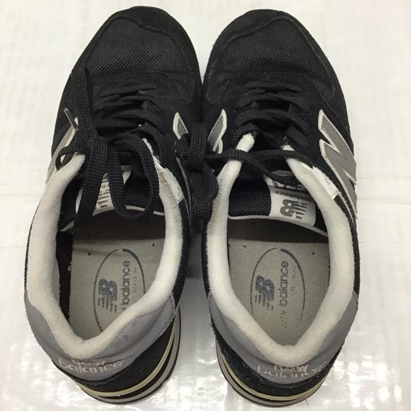 ニューバランス New Balance スニーカー スニーカー KL574SKG 24.5cm 24.5cm ロゴ、文字 黒 / ブラック /  レディース USED 古着 中古 10115830