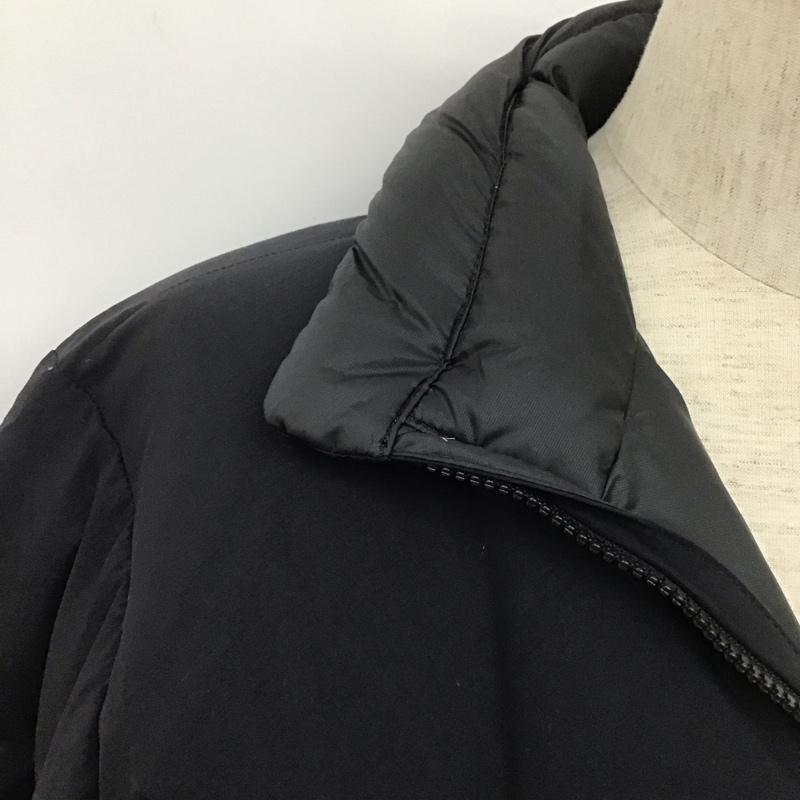 デサント DESCENTE ジャケット、上着 ジャンパー、ブルゾン DOR-G9704 ダウンジャケット ジップアップジャケット アウター カジュアルジャケット 44 無地 黒 / ブラック /  メンズ USED 古着 中古 10106772