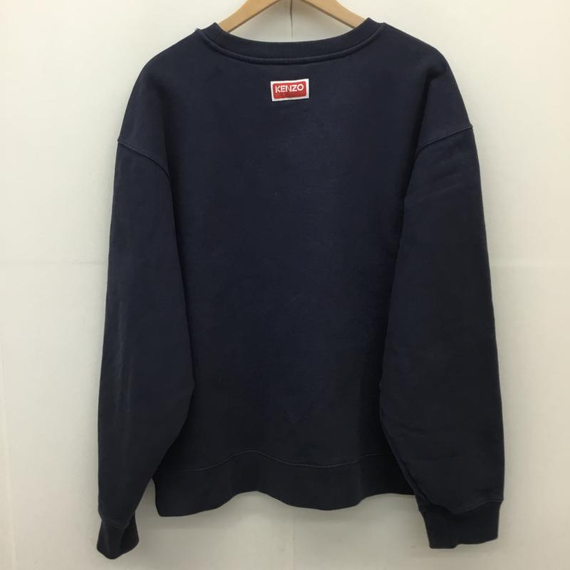 ケンゾー KENZO トレーナー 長袖 Boke Flower FD55SW4454ME XL プリント X ロゴ、文字 紺 / ネイビー / X 黄 / イエロー / X 赤 / レッド / X 白 / ホワイト /  メンズ USED 古着 中古 10124390