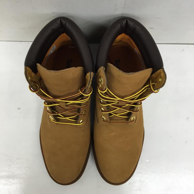 ティンバーランド Timberland ブーツ ショートブーツ TB1A27TP231 27.0cm ロゴ、文字 茶 / ブラウン /  メンズ USED 古着 中古 10140919