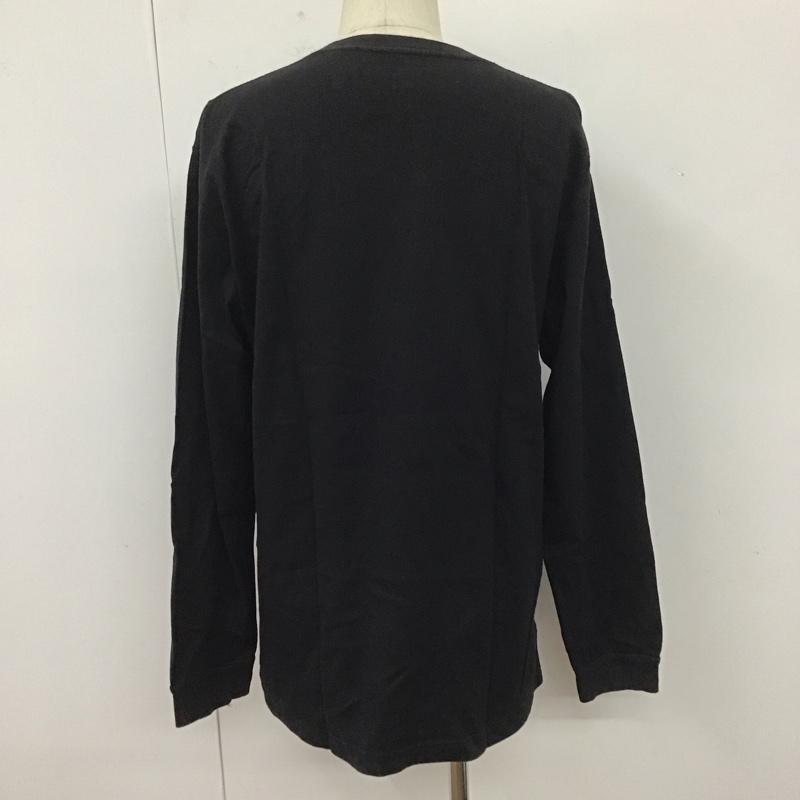 エクストララージ XLARGE カットソー 長袖 長袖カットソー クルーネックカットソー ロングスリーブカットソー プリントTシャツ L プリント 黒 / ブラック /  メンズ USED 古着 中古 10109761