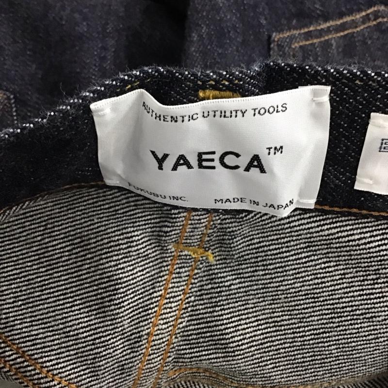 ヤエカ YAECA パンツ デニム、ジーンズ デニムパンツ ワイドパンツ カジュアルパンツ 32インチ 無地 インディゴ / インディゴ /  メンズ USED 古着 中古 10141257