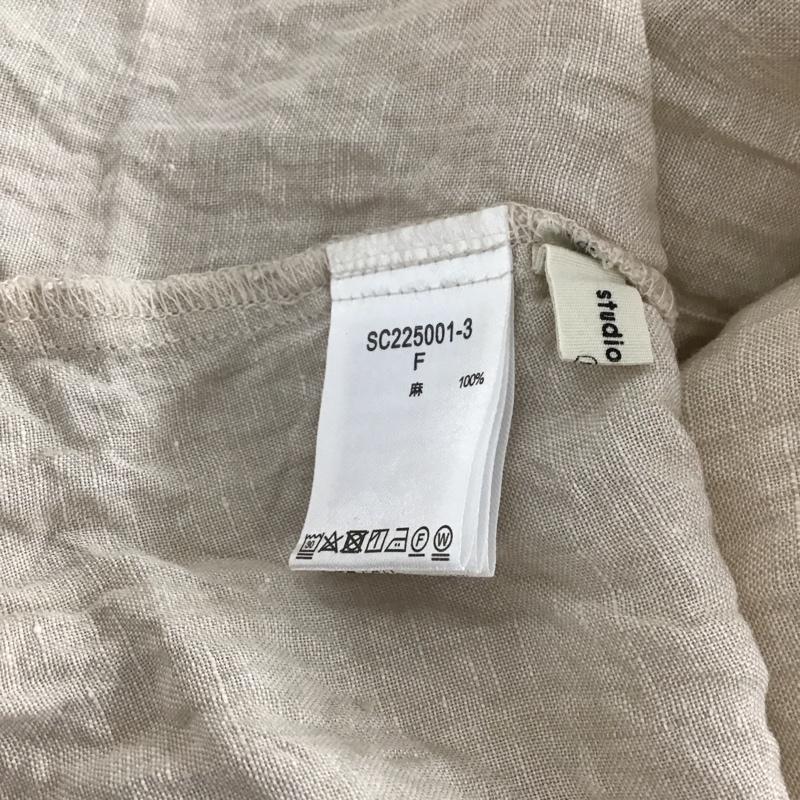 スタディオクリップ studio CLIP ワンピース ロングスカート FREE 無地 ベージュ / ベージュ /  レディース USED 古着 中古 10150435