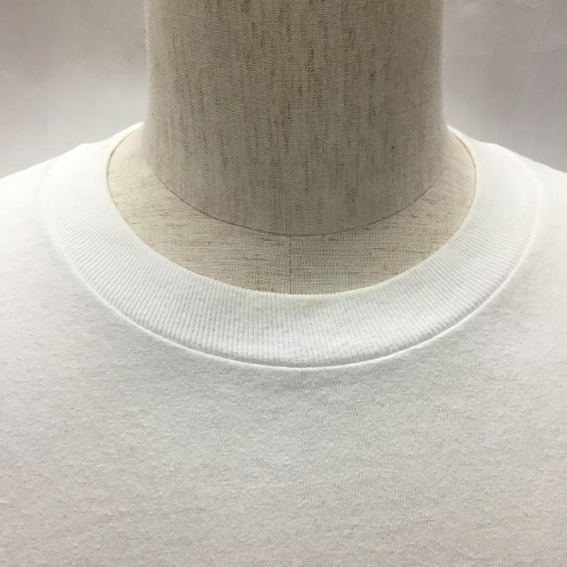 マシス MASSES Tシャツ 半袖 半袖カットソー プリントTシャツ クルーネックカットソー XL プリント 白 / ホワイト /  メンズ USED 古着 中古 10114887