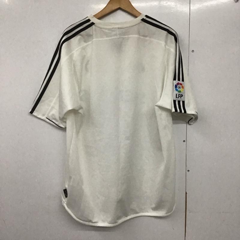 アディダス adidas カットソー 半袖 2003年 レアルマドリード ミチェル・サルガド ロゴ、文字 白 / ホワイト /  メンズ USED 古着 中古 10141109