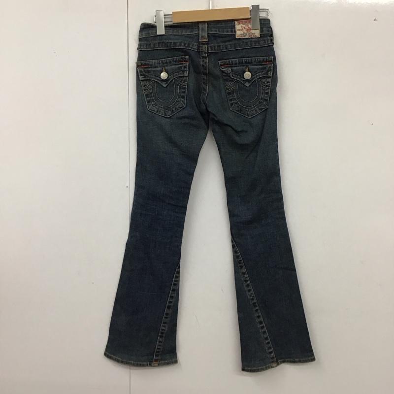 トゥルーレリジョン TRUE RELIGION パンツ デニム、ジーンズ デニムパンツ スリムパンツ ストレッチパンツ ジーンズ 無地 インディゴ / インディゴ /  メンズ USED 古着 中古 10117287
