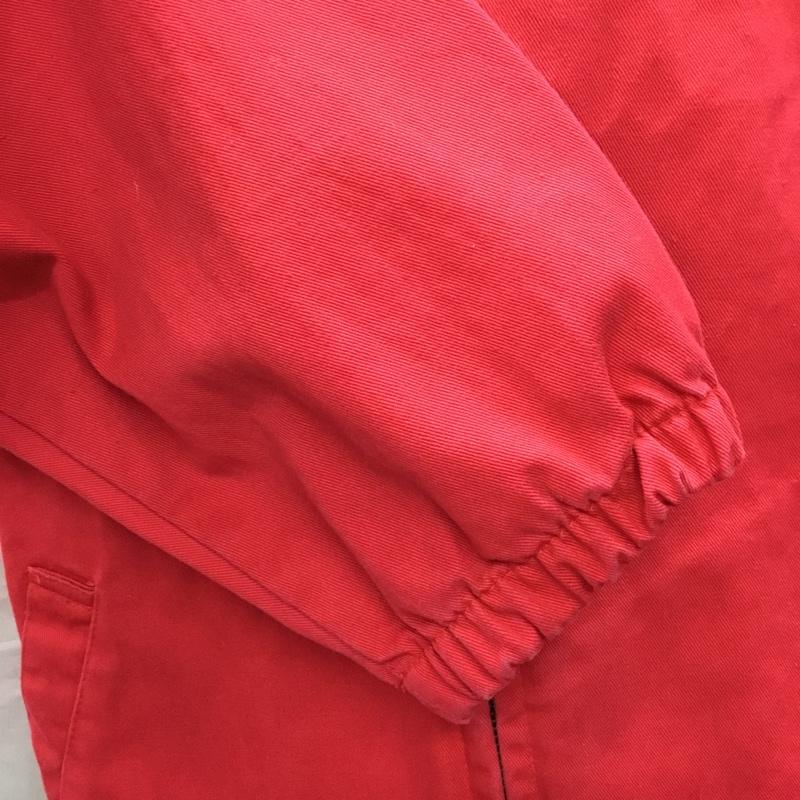 ポロバイラルフローレン Polo by RALPH LAUREN ジャケット、上着 ジャンパー、ブルゾン ジップアップジャケット ジャンパー ジャケット カジュアルジャケット アウター M ロゴ、文字 赤 / レッド /  メンズ USED 古着 中古 10120299