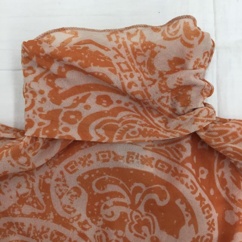 アクネストゥディオズ Acne Studios カットソー 長袖 BEAMS　シアータートルネック S ペイズリー 橙 / オレンジ /  レディース USED 古着 中古 10142217