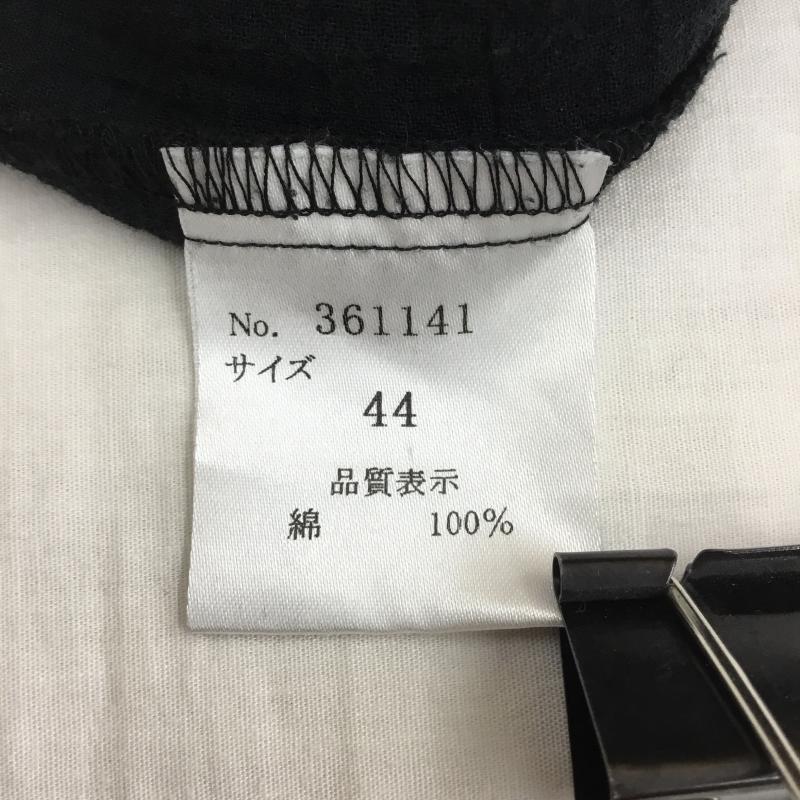 ミダス MIDAS シャツ、ブラウス 長袖 03-3478-9855 midas 長袖シャツ 1号 無地 黒 / ブラック /  メンズ USED 古着 中古 10128185