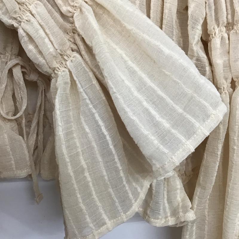 ダブルクローゼット w closet カーディガン 長袖 FREE 無地 ベージュ / ベージュ /  レディース USED 古着 中古 10140689