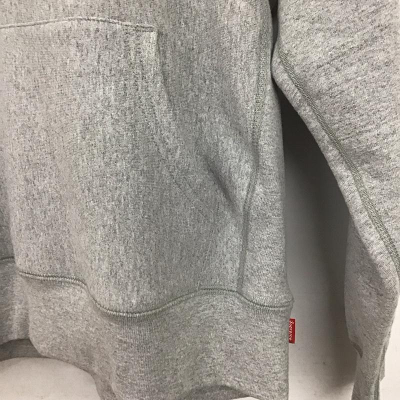 シュプリーム Supreme パーカー 長袖 19FW BandanaBoxLogoHooded プルオーバーパーカー S ロゴ、文字 灰 / グレー /  メンズ USED 古着 中古 10144987
