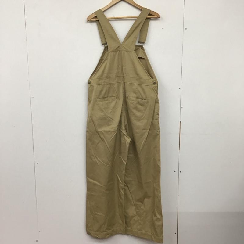 ニコアンド niko and... サロペット・オーバーオール サロペット、オーバーオール オーバーオール つなぎ オールインワン 4 無地 ベージュ / ベージュ /  レディース USED 古着 中古 10142070