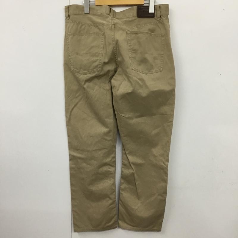 ポロラルフローレン POLO RALPH LAUREN パンツ デニム、ジーンズ デニムパンツ ストレートパンツ ワイドパンツ カジュアルパンツ 34インチ 無地 ベージュ / ベージュ /  メンズ USED 古着 中古 10110093
