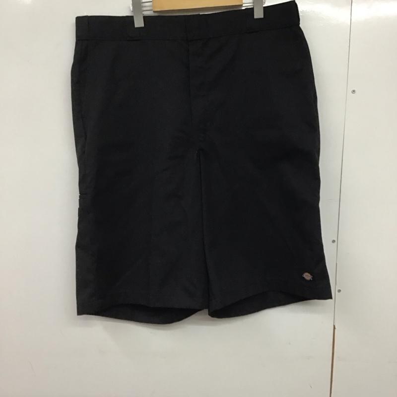 ディッキーズ Dickies パンツ ショートパンツ ハーフパンツ ショートパンツ カジュアルパンツ 40インチ ロゴ、文字 黒 / ブラック /  メンズ USED 古着 中古 10145058