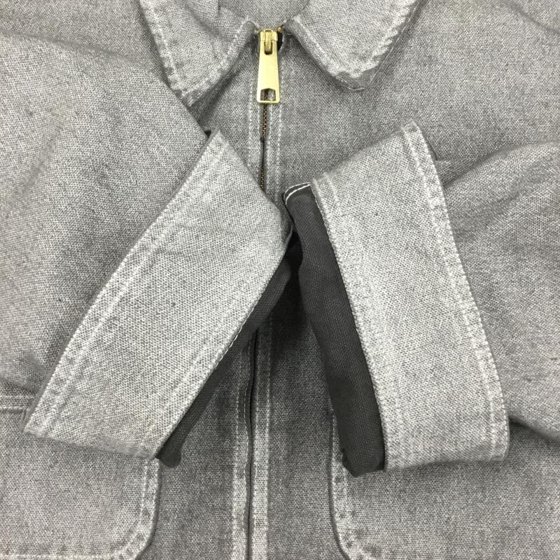 カーハートダブリューアイピー Carhartt WIP ジャケット、上着 ジャケット、ブレザー 23AW Garen Shirt Jacket Wax Blacksmith Stone Washed XXL 無地 X ワンポイント 灰 / グレー /  メンズ USED 古着 中古 10128858