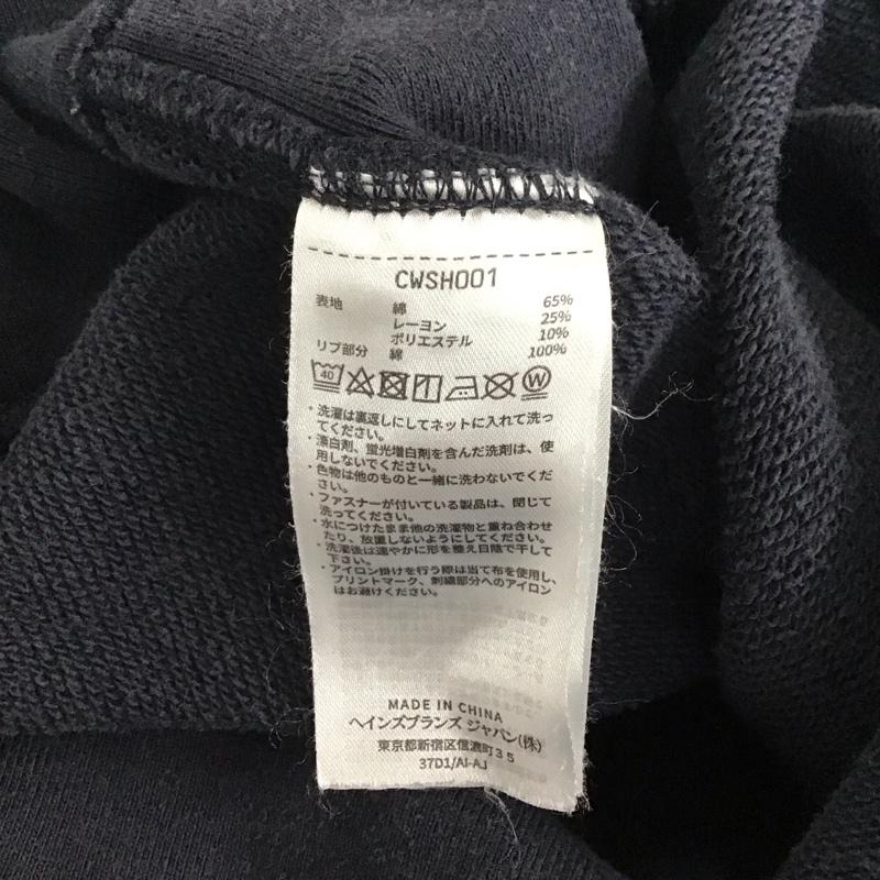 チャンピオン Campion トレーナー 長袖 M 無地 紺 / ネイビー /  レディース USED 古着 中古 10136490