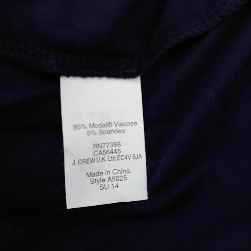 ジェイクルー J.CREW ワンピース・ドレス・オールインワン ワンピース・ドレス・オールインワン チューブトップワンピース XXS 無地 紺 / ネイビー / X 灰 / グレー /  レディース USED 古着 中古 10013582